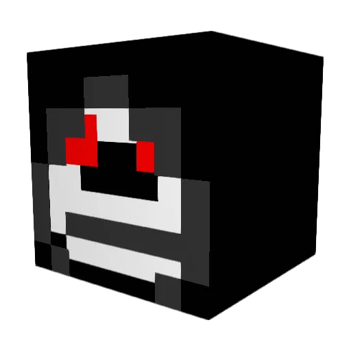 xlord11x Minecraft avatar head, 3D render