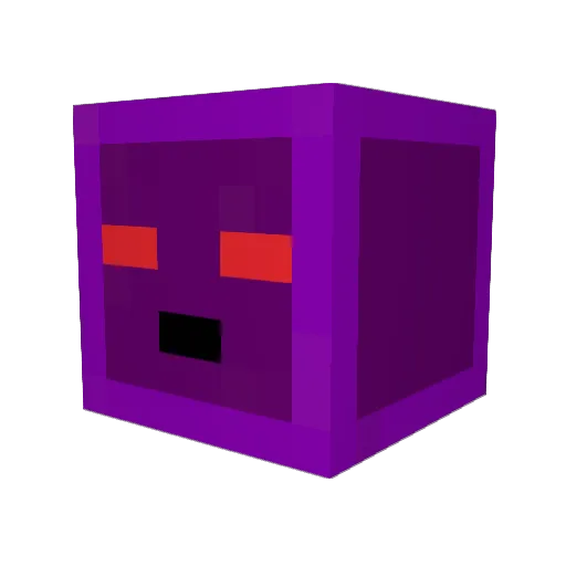 xm2119 Minecraft avatar head, 3D render