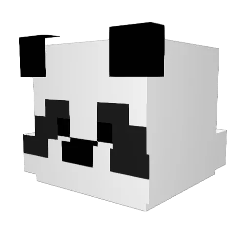 xman1856 Minecraft avatar head, 3D render