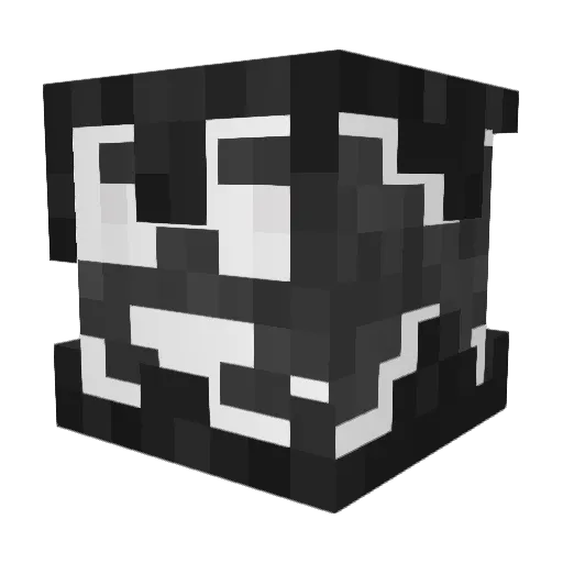 xman33 Minecraft avatar head, 3D render