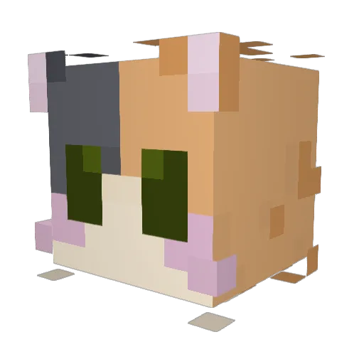 xman57890 Minecraft avatar head, 3D render