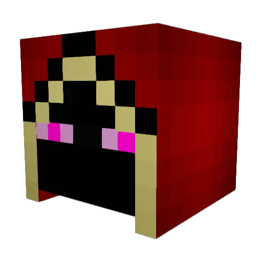 xmas1992 Minecraft avatar head, 3D render