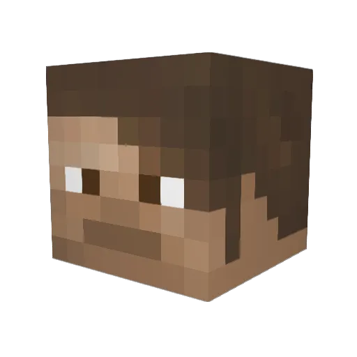 xmattybrox Minecraft avatar head, 3D render
