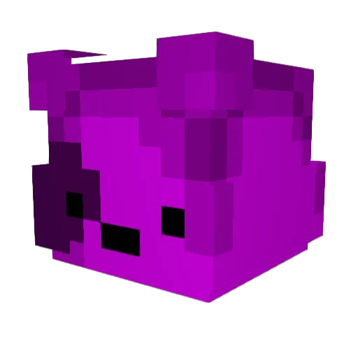 xmemewx Minecraft avatar head, 3D render