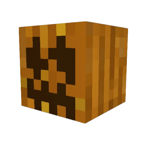 xmiox Minecraft avatar head, 3D render