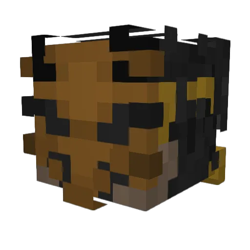 xmulci Minecraft avatar head, 3D render