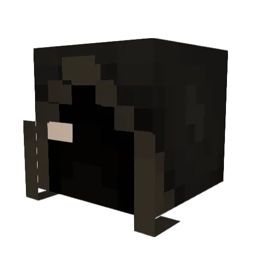 xmuppet23x Minecraft avatar head, 3D render