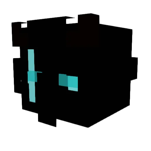 xmurtzz Minecraft avatar head, 3D render