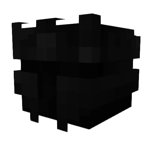 xna8 Minecraft avatar head, 3D render