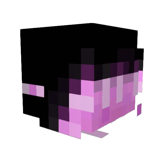 xnmack Minecraft avatar head, 3D render