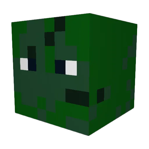 xnoble2x Minecraft avatar head, 3D render