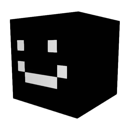 xoMintee Minecraft avatar head, 3D render