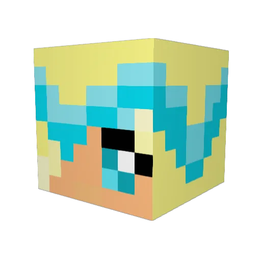 xoarsxo2 Minecraft avatar head, 3D render