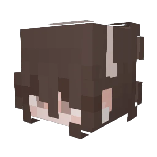 xobrogs Minecraft avatar head, 3D render