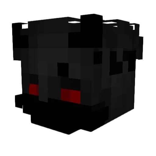 xodlmao Minecraft avatar head, 3D render