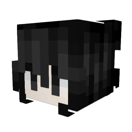xogml04 Minecraft avatar head, 3D render