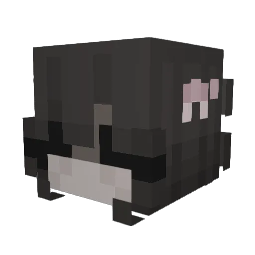 xolexi Minecraft avatar head, 3D render
