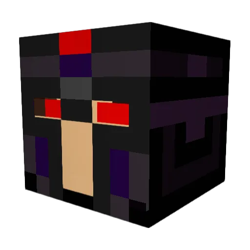 xolyem Minecraft avatar head, 3D render