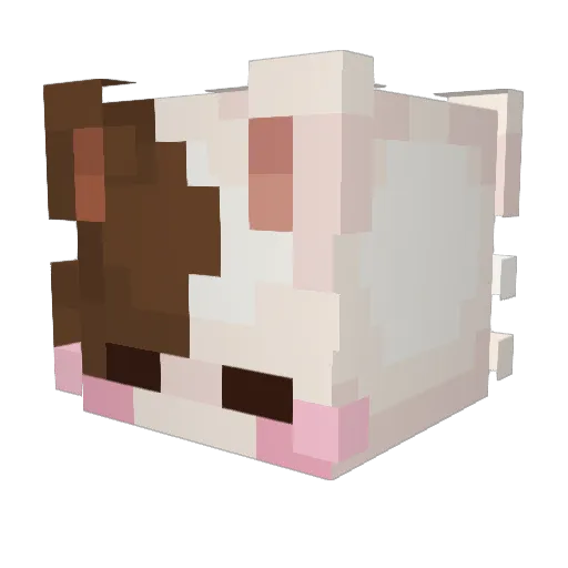 xonvii Minecraft avatar head, 3D render