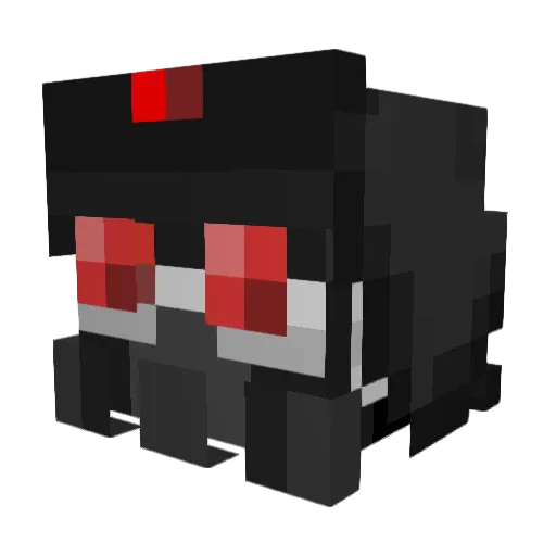 xoonoox Minecraft avatar head, 3D render