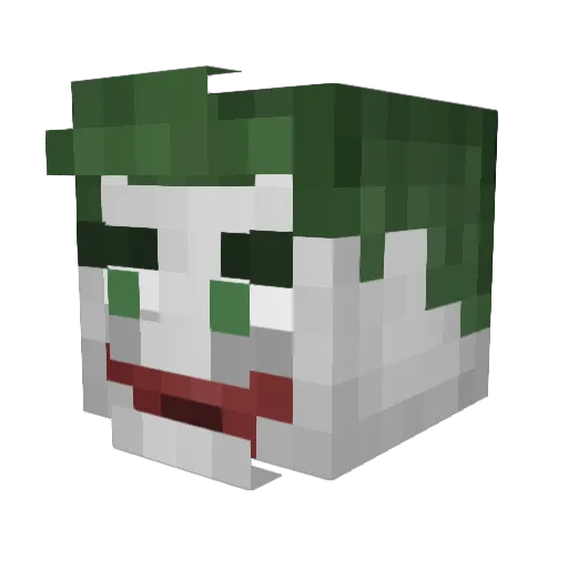 xoragi Minecraft avatar head, 3D render