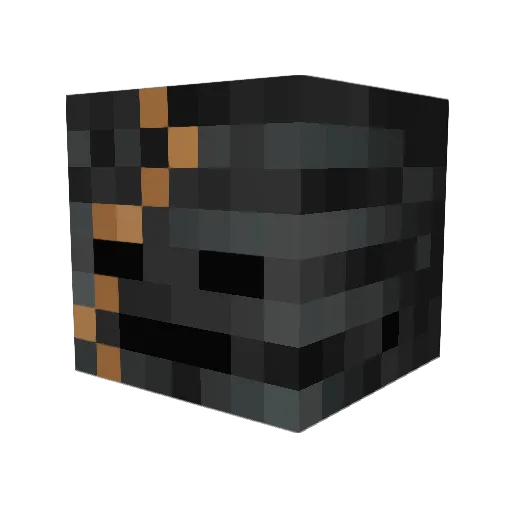 xoxoyo Minecraft avatar head, 3D render