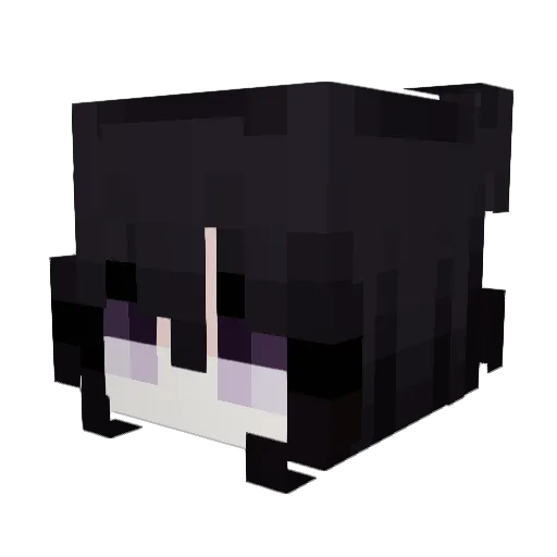 xoyf Minecraft avatar head, 3D render
