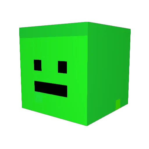 xpgclutch Minecraft avatar head, 3D render