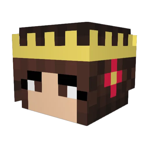 xphstos37 Minecraft avatar head, 3D render