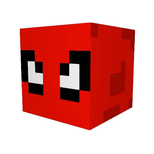 xq_zeppelin Minecraft avatar head, 3D render