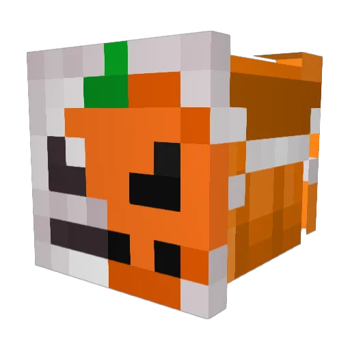 xqlouxz Minecraft avatar head, 3D render