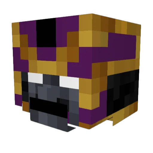 xramboeu Minecraft avatar head, 3D render
