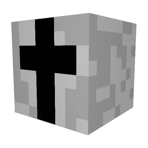 xripo Minecraft avatar head, 3D render