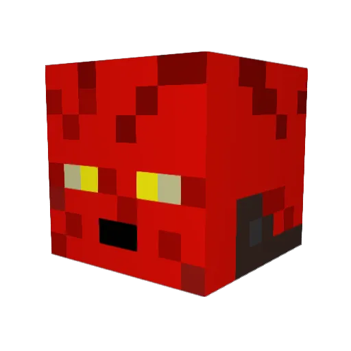 xroli Minecraft avatar head, 3D render