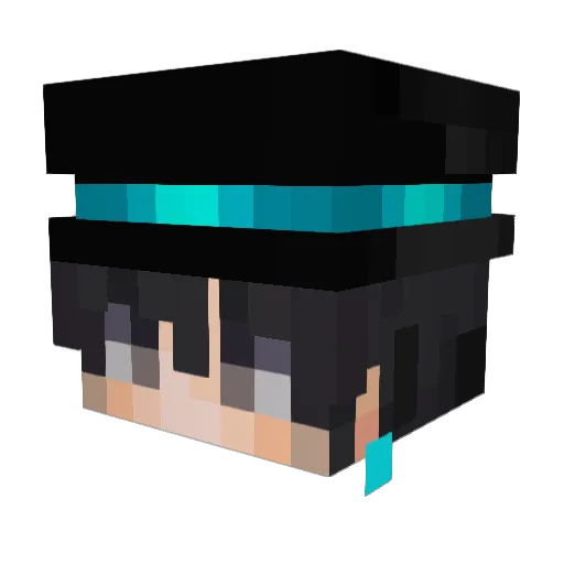 xroylOwnsCraz Minecraft avatar head, 3D render