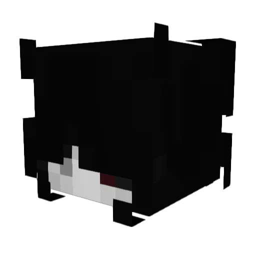 xryethh Minecraft avatar head, 3D render