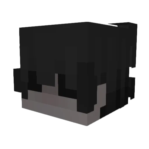 xsadlyy Minecraft avatar head, 3D render
