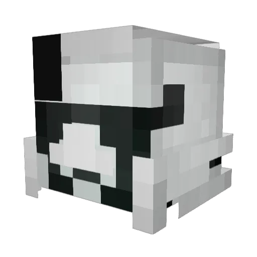 xsawahx Minecraft avatar head, 3D render