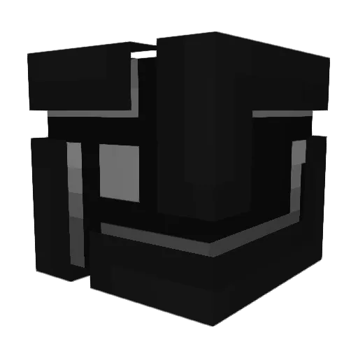 xsenmarf Minecraft avatar head, 3D render