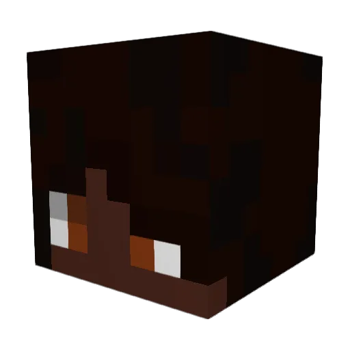 xseraii Minecraft avatar head, 3D render
