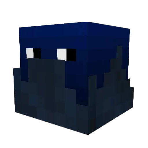 xshaadowx Minecraft avatar head, 3D render