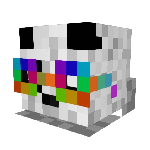 xshadowlurkerx Minecraft avatar head, 3D render