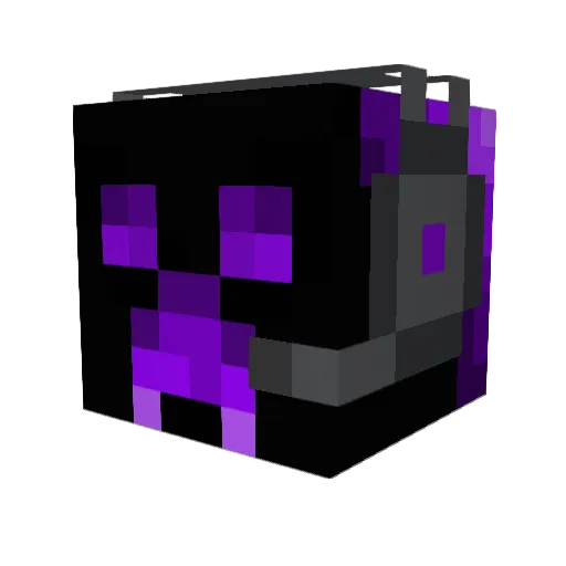 xshivox Minecraft avatar head, 3D render