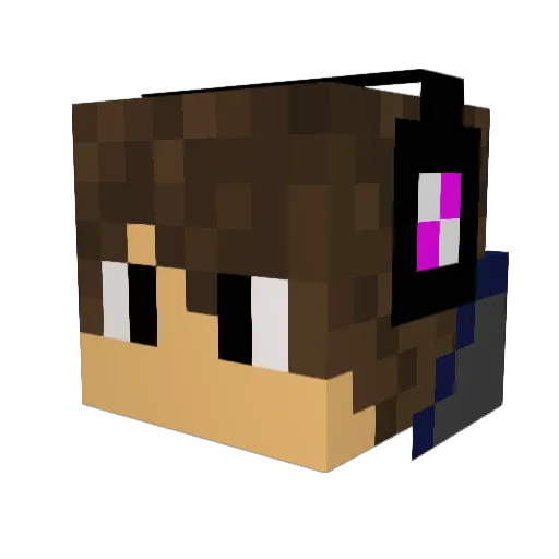 xsilentkillerx14 Minecraft avatar head, 3D render