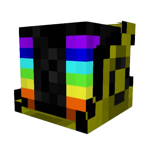 xsix Minecraft avatar head, 3D render