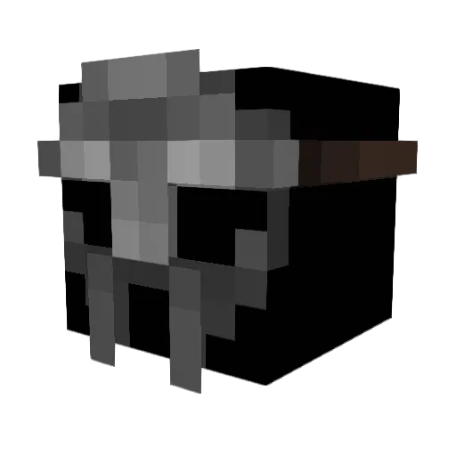 xsnn_ Minecraft avatar head, 3D render