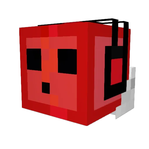 xsolarusx Minecraft avatar head, 3D render