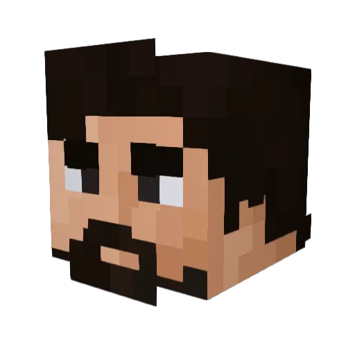 xsuchy1 Minecraft avatar head, 3D render