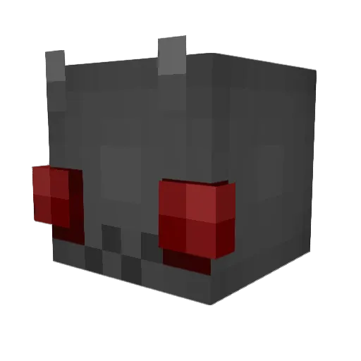 xsynesis Minecraft avatar head, 3D render