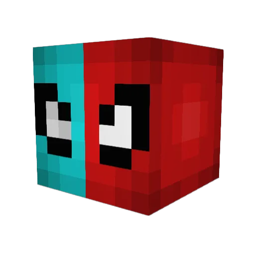 xsyphicOnOj Minecraft avatar head, 3D render